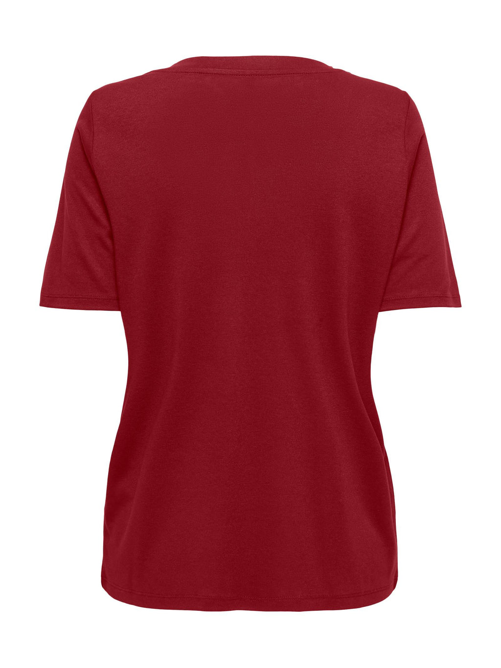 T-shirt Only Henrietta Bordeaux con scollo a V 15344497 /Cabernet ONLY 