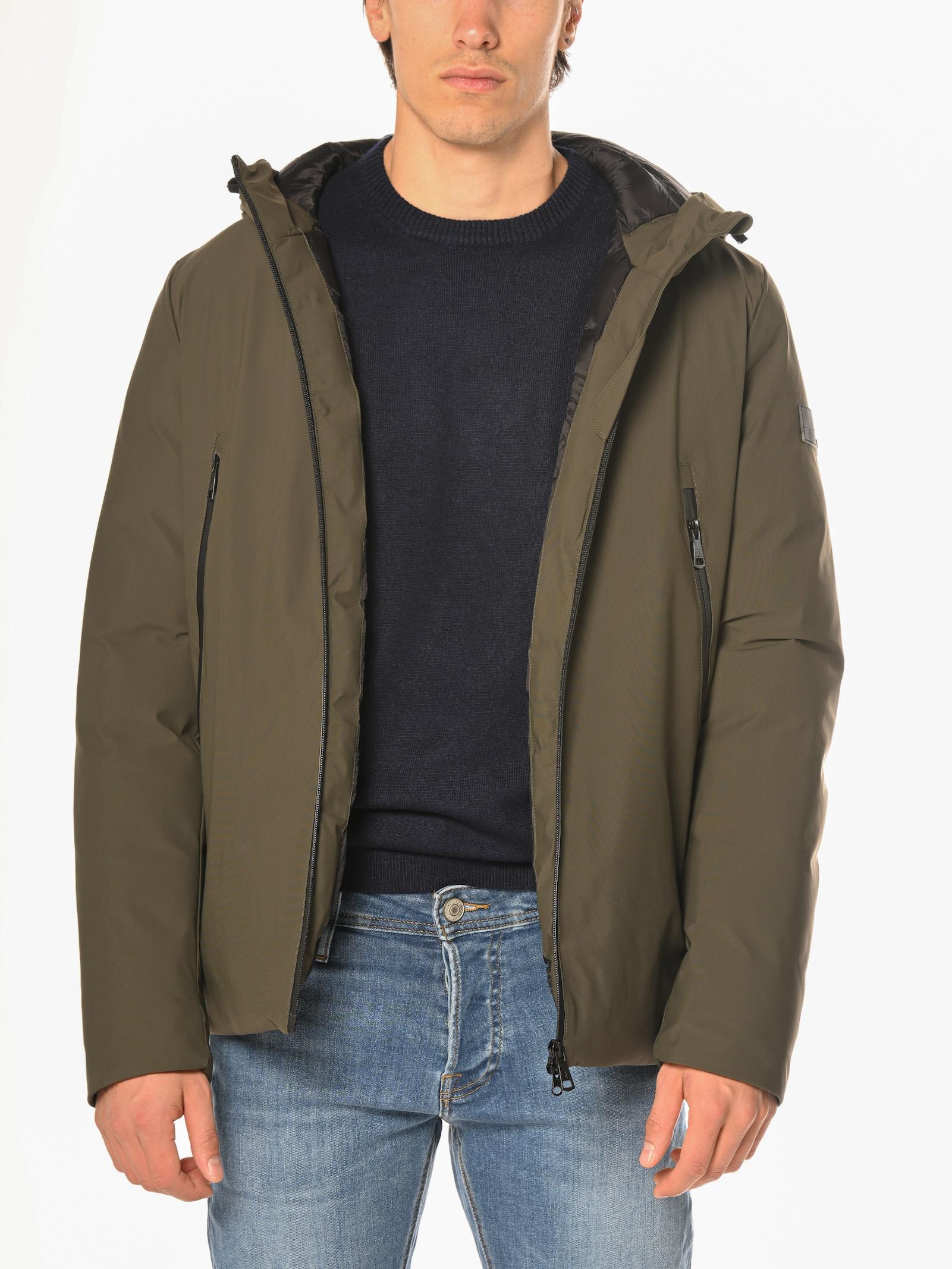 Giubbotto Gianni Lupo Verde con cappuccio GL5069BD MILITARY GIANNI LUPO 