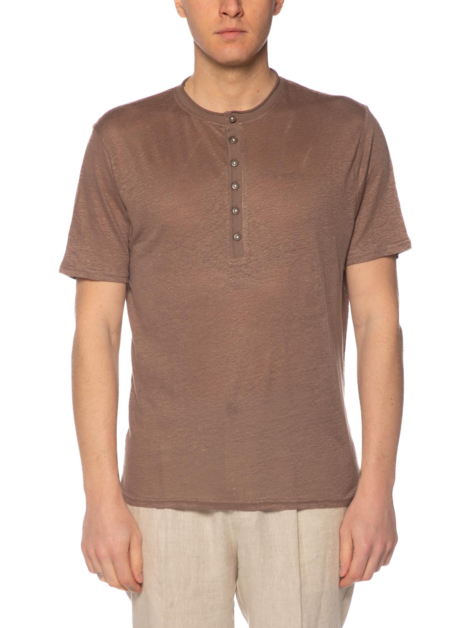 T-shirt Seinse Blu Basic manica corte TE3263 FANGO SEINSE 
