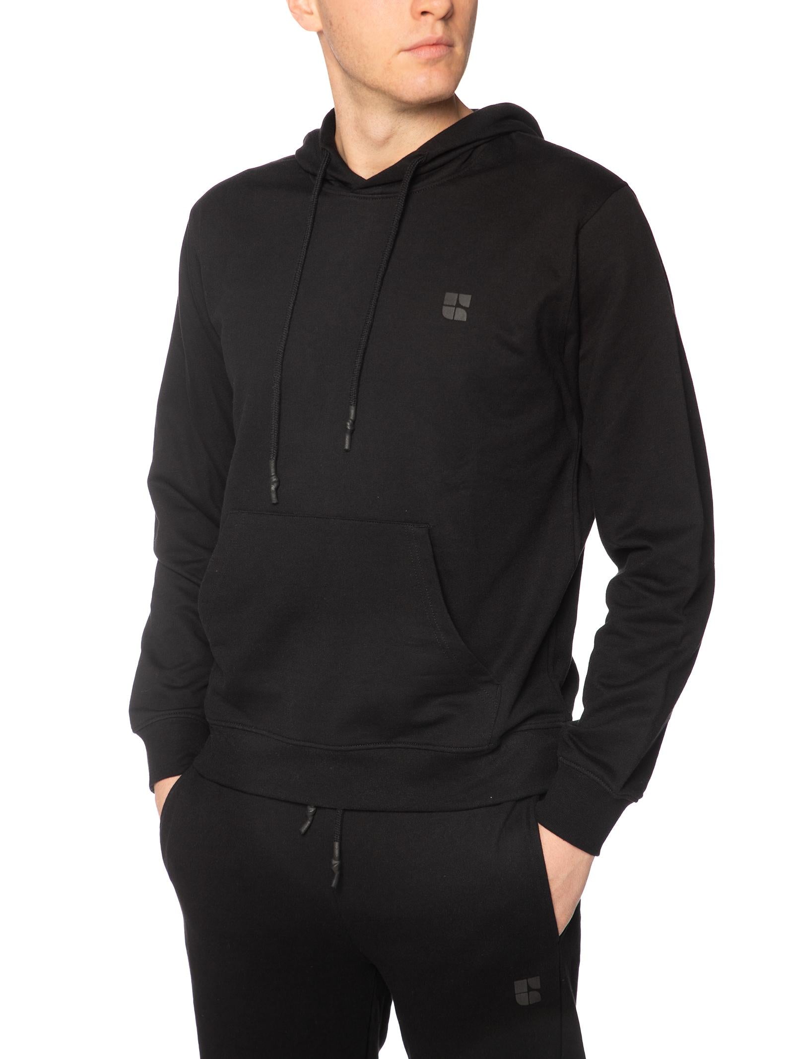 Felpa Urban Ring Nero con cappuccio UR1120002 NERO URBAN RING 