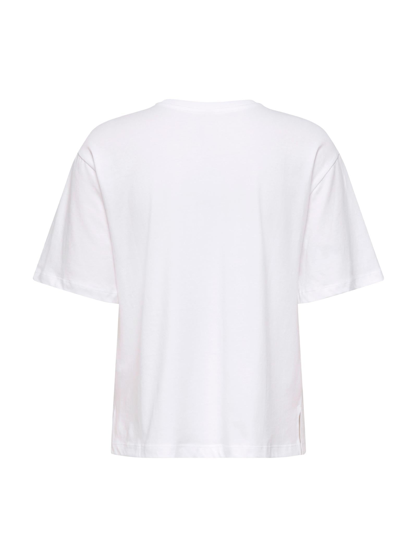 T-shirt Only Bianco Susan stampa 15372179 /Inter. Bright White ONLY 