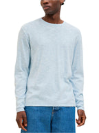 Maglia Jack & Jones Summer Celeste girocollo leggera 12269631 /Chambray Blue JACK & JONES 