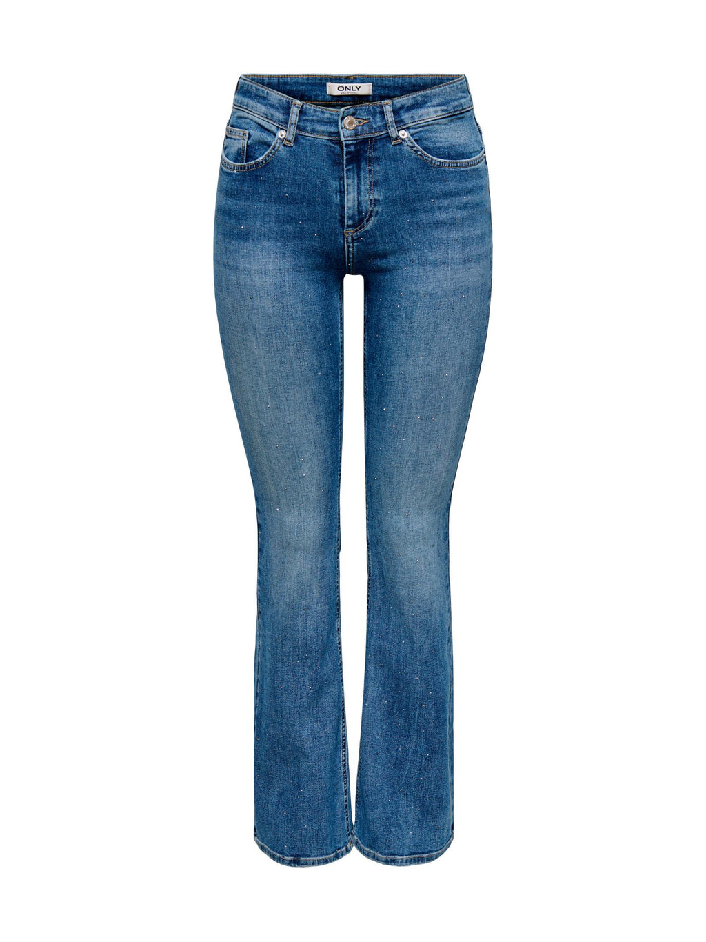 Jeans Only Blush Medium Blue a zampa strass 15352391 /Medium Blue Denim ONLY 