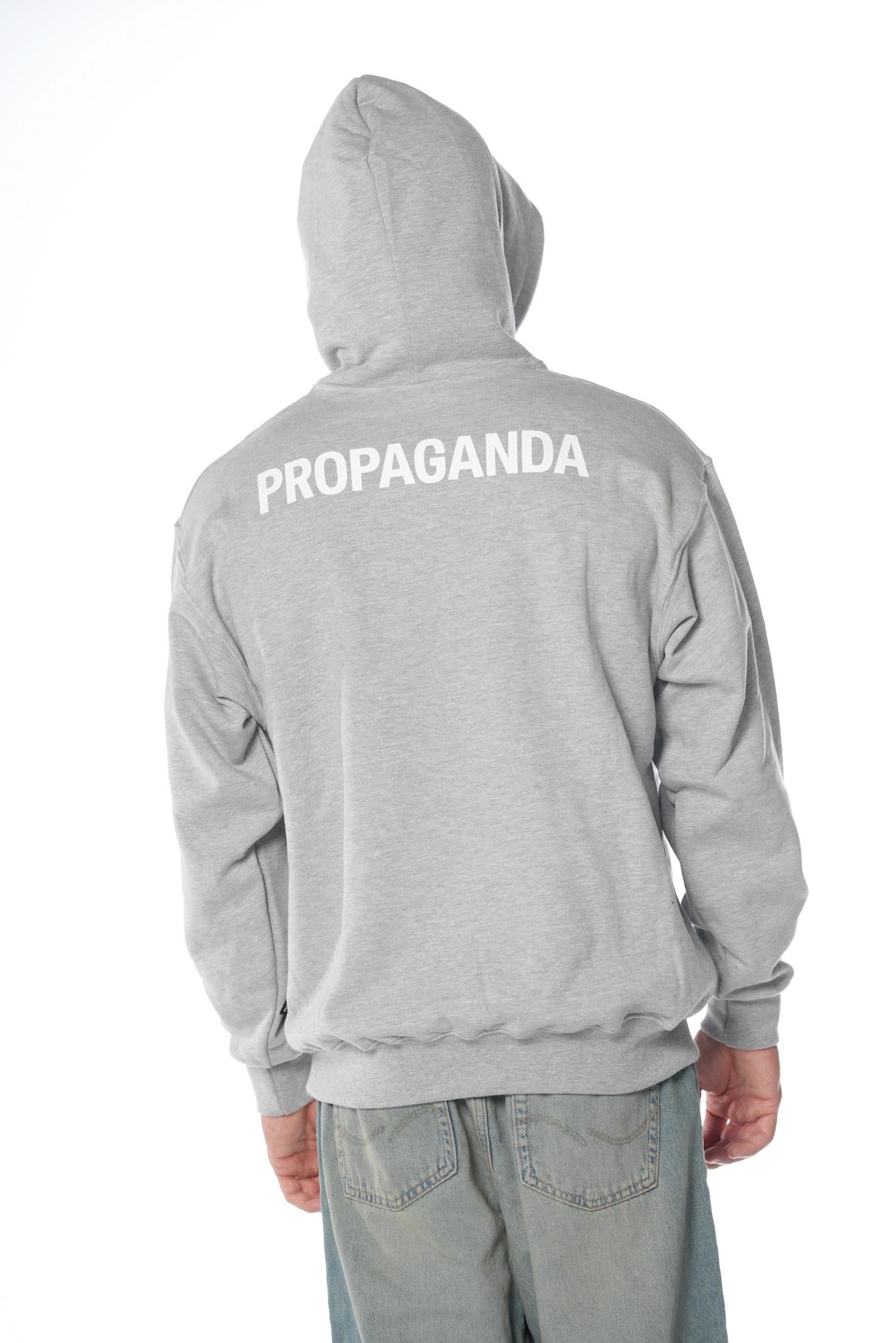 Felpa Propaganda Grigio Logo classic FE424 GRIGIO PROPAGANDA 
