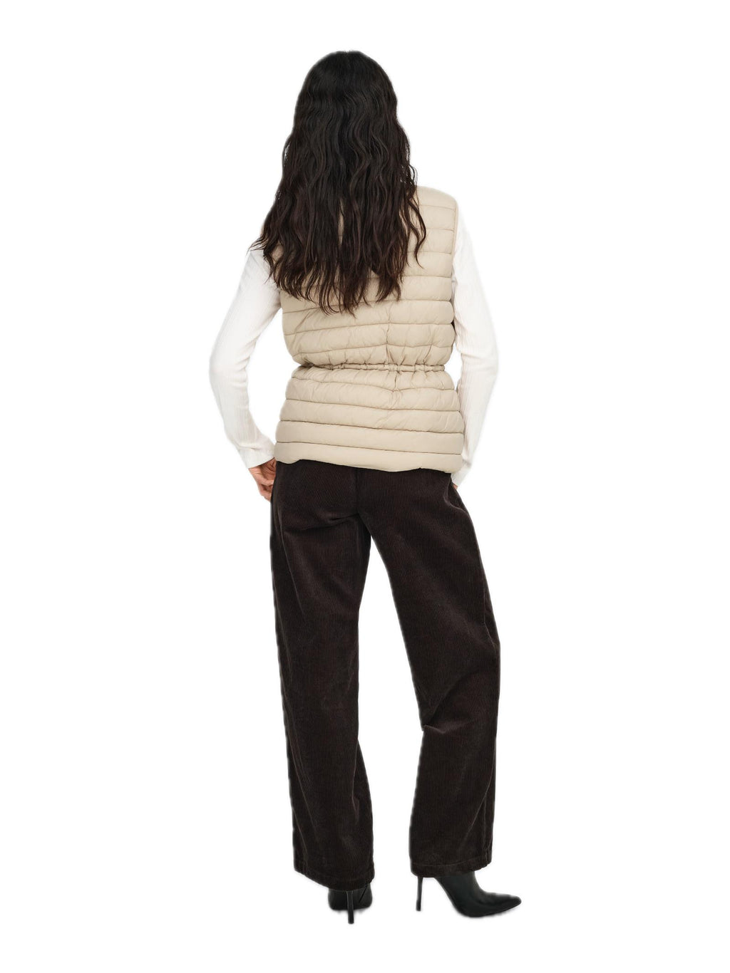 Gilet JDY Beige Renee trapuntato 15363469 /Oxford Tan JDY 