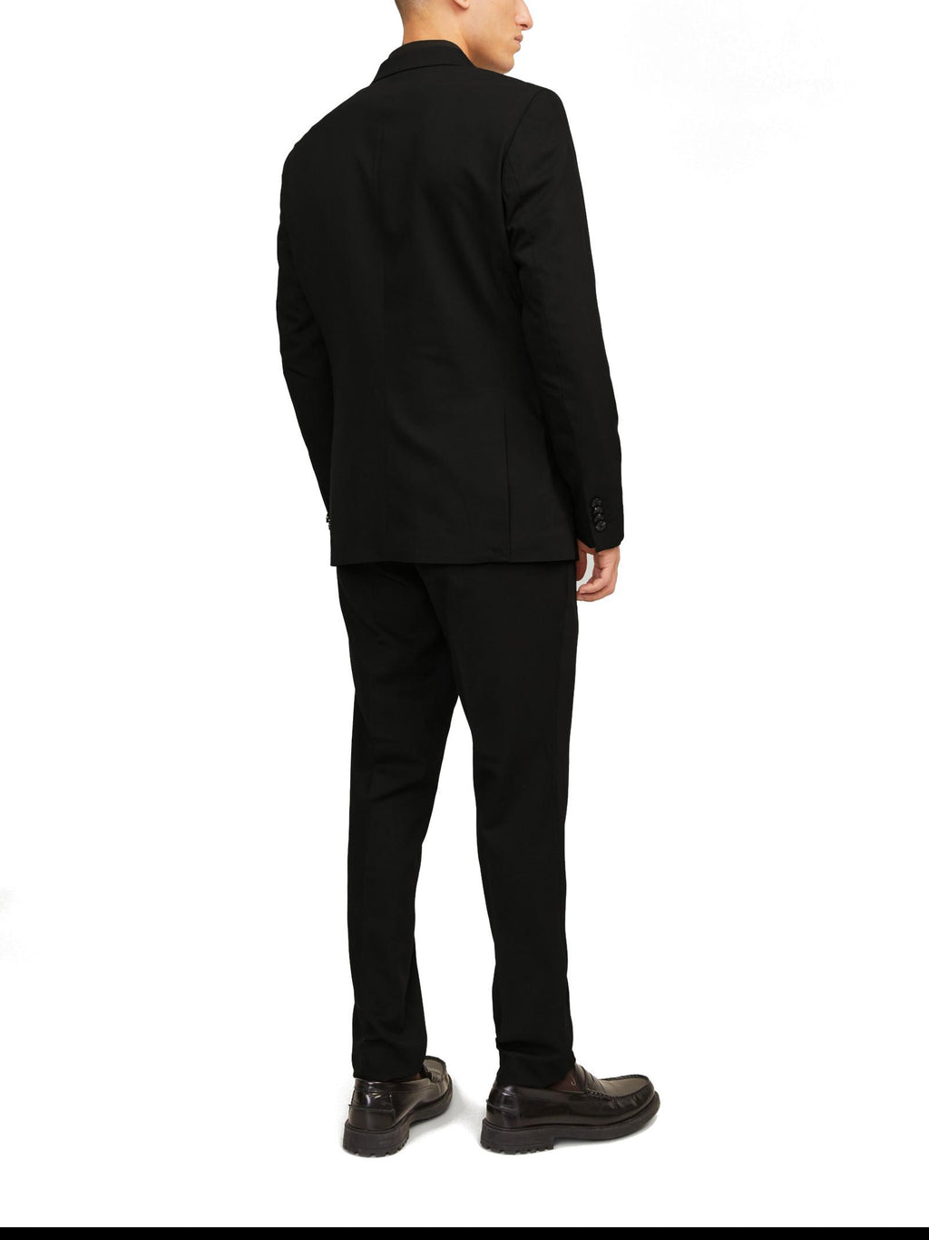 Giacca Jack & Jones Franco Nero monopetto 12199891 /BLACK JACK & JONES 