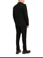 Giacca Jack & Jones Franco Nero monopetto 12199891 /BLACK JACK & JONES 