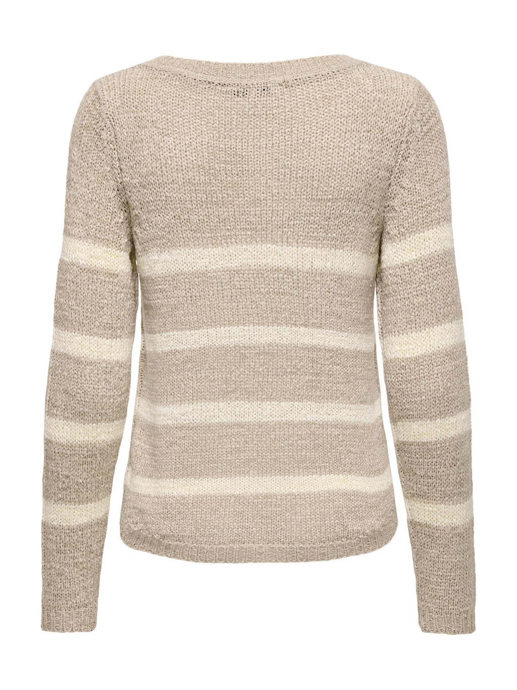 Maglia Only Beige Gina con lavorazione a maglia 15113356 /Simply Taupe ONLY 