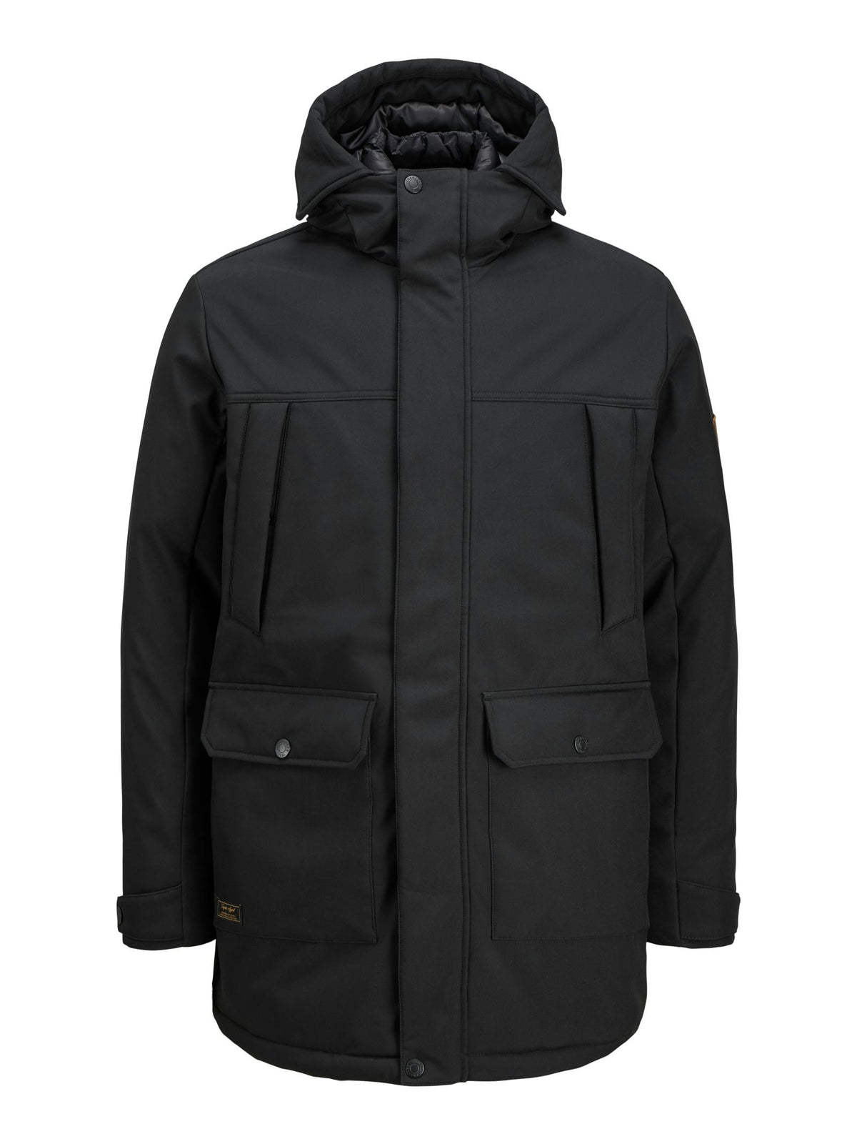 Parka Jack & Jones Finn Nero con cappuccio 12279243 /Black JACK & JONES 