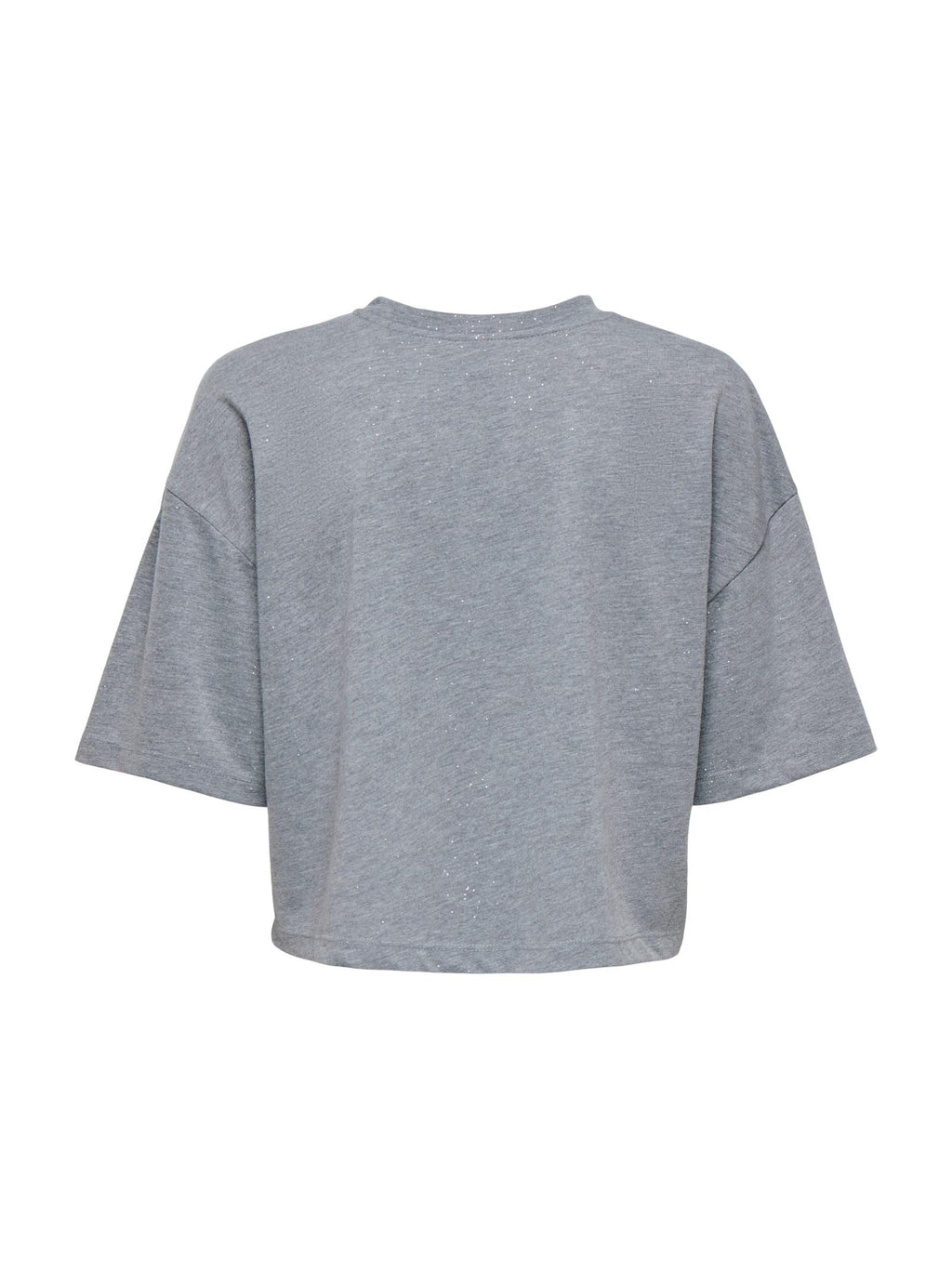 T-shirt Only Melle Grigio cropped 15354907 /Silver ONLY 