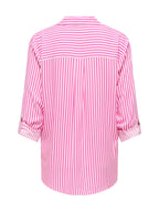 Camicia JDY Rosa bianco Laurel maniche 3/4 15329311 /Pink White JDY 