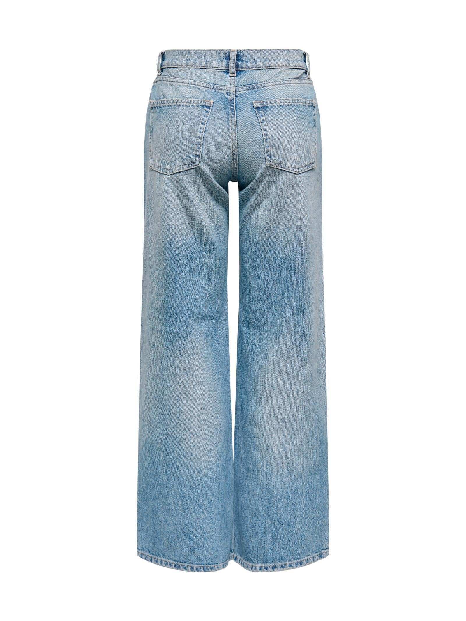 Jeans Only Hope Blue Denim Wide fit 15352047 /Medium Blue Denim ONLY 