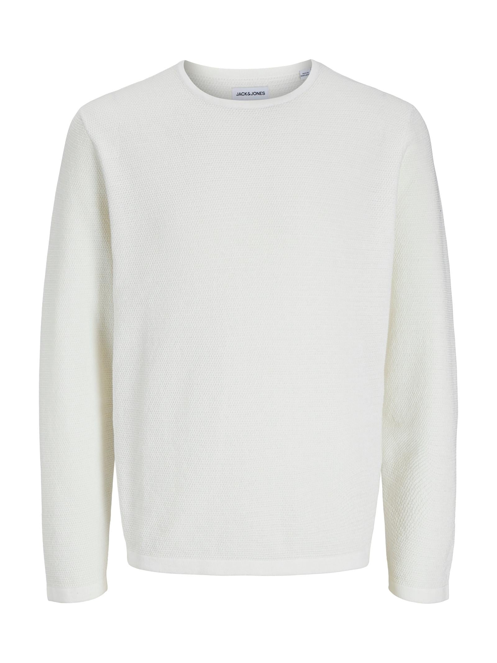 Maglia  Jack & Jones Giorgio Bianco 12268279 /Cloud Dancer JACK & JONES 