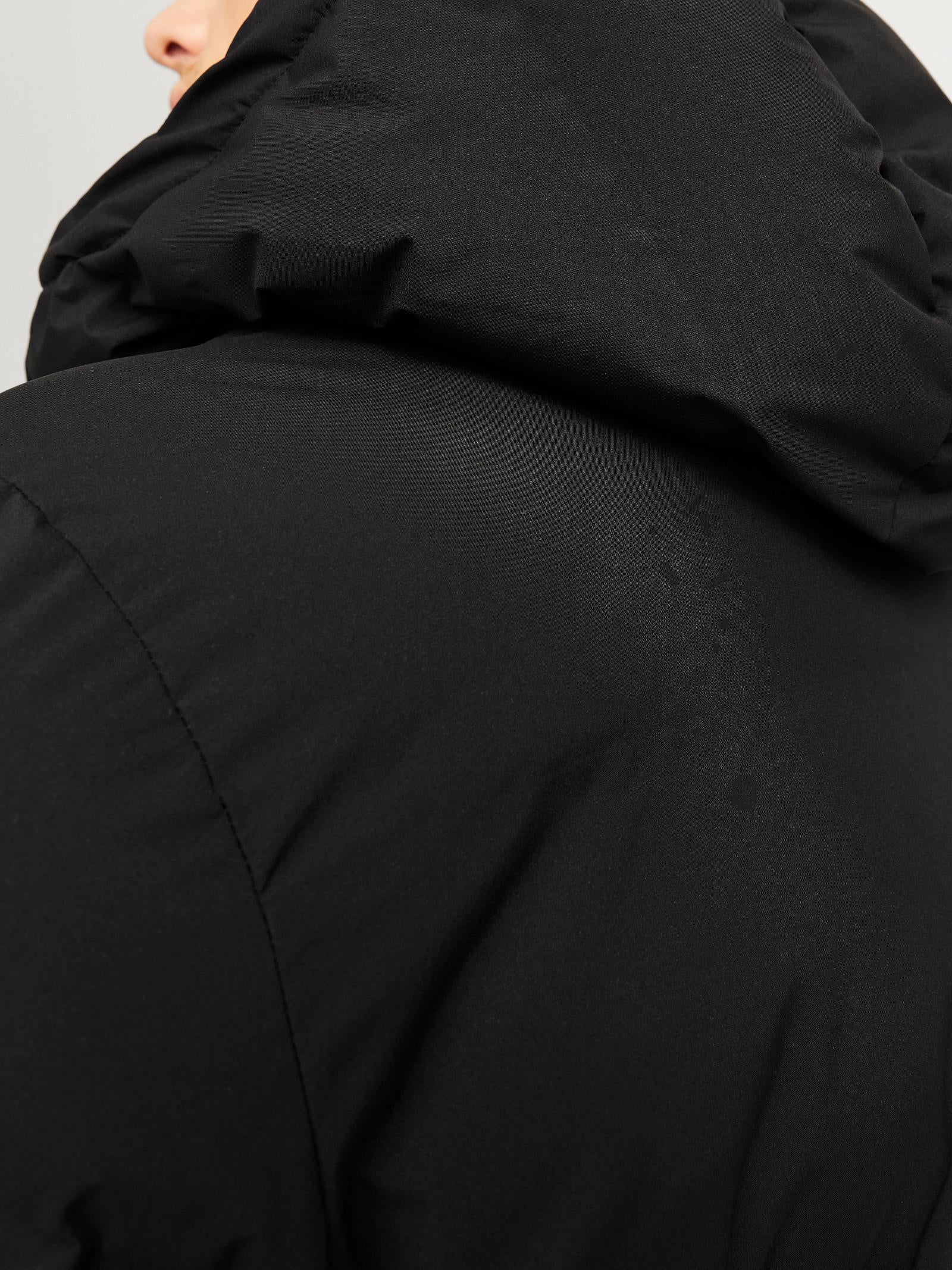 Piumino JACK & JONES Nero con cappuccio