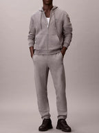 Pantalone Calvin Klein Grigio Terry in felpa LV04RD241G P7E CALVIN KLEIN 