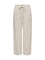 Pantalone Only Siesta Beige in lino 15322263 /Moonbeam ONLY 