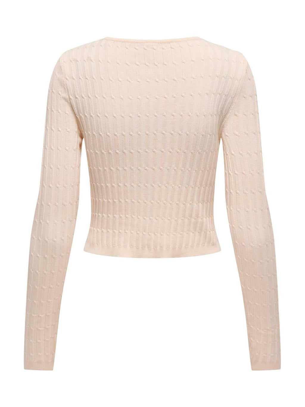 Maglia Only Crema Meddi cropped 15339582 /Birch ONLY 