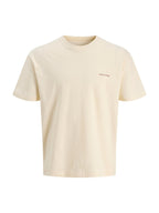 T-shirt Jack & Jones Panna Graphic stampa 12290892 /Antique White JACK & JONES 