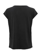 T-shirt Only Free Nero scollo a V 15287041 /Black ONLY 