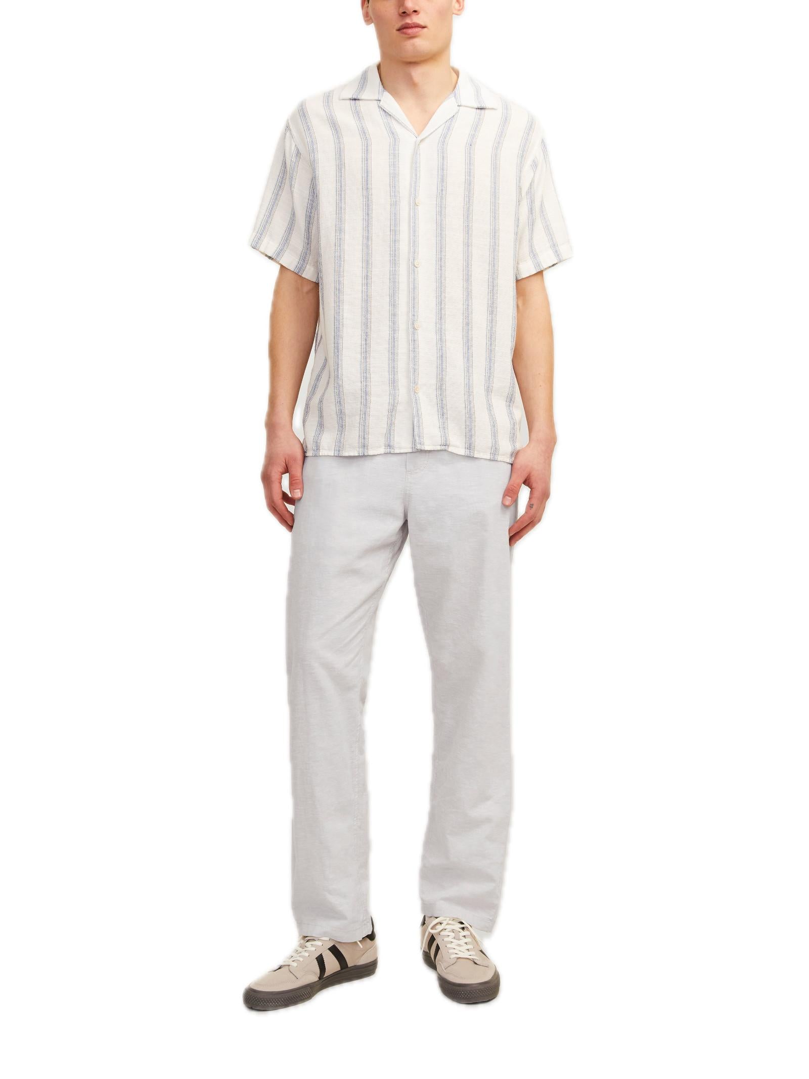 Pantalone Jack & Jones Kane Beige con coulisse in vita. 12248606 /Crockery JACK & JONES 