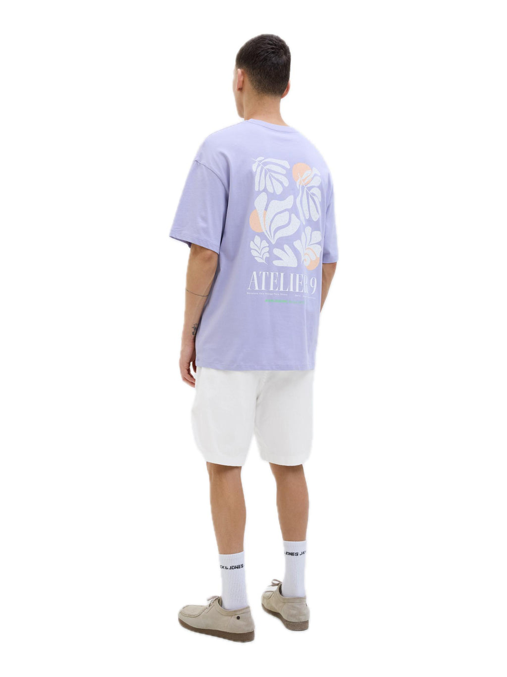 Bermuda Jack & Jones Jaden Bianco con coulisse 12274968 /White JACK & JONES 
