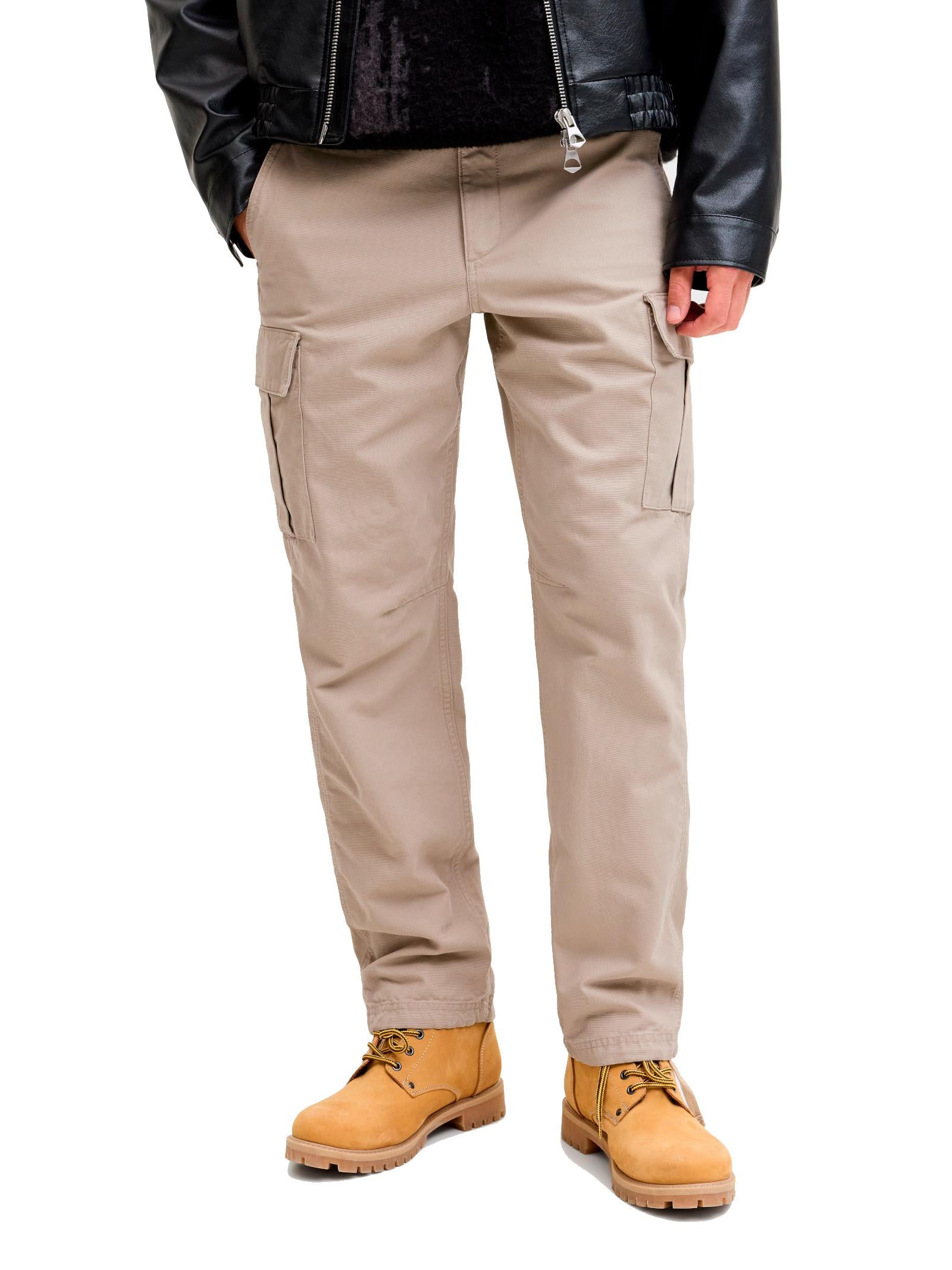 Pantalone Jack & Jones Kane Beige Cargo 12258150 /Crockery JACK & JONES 