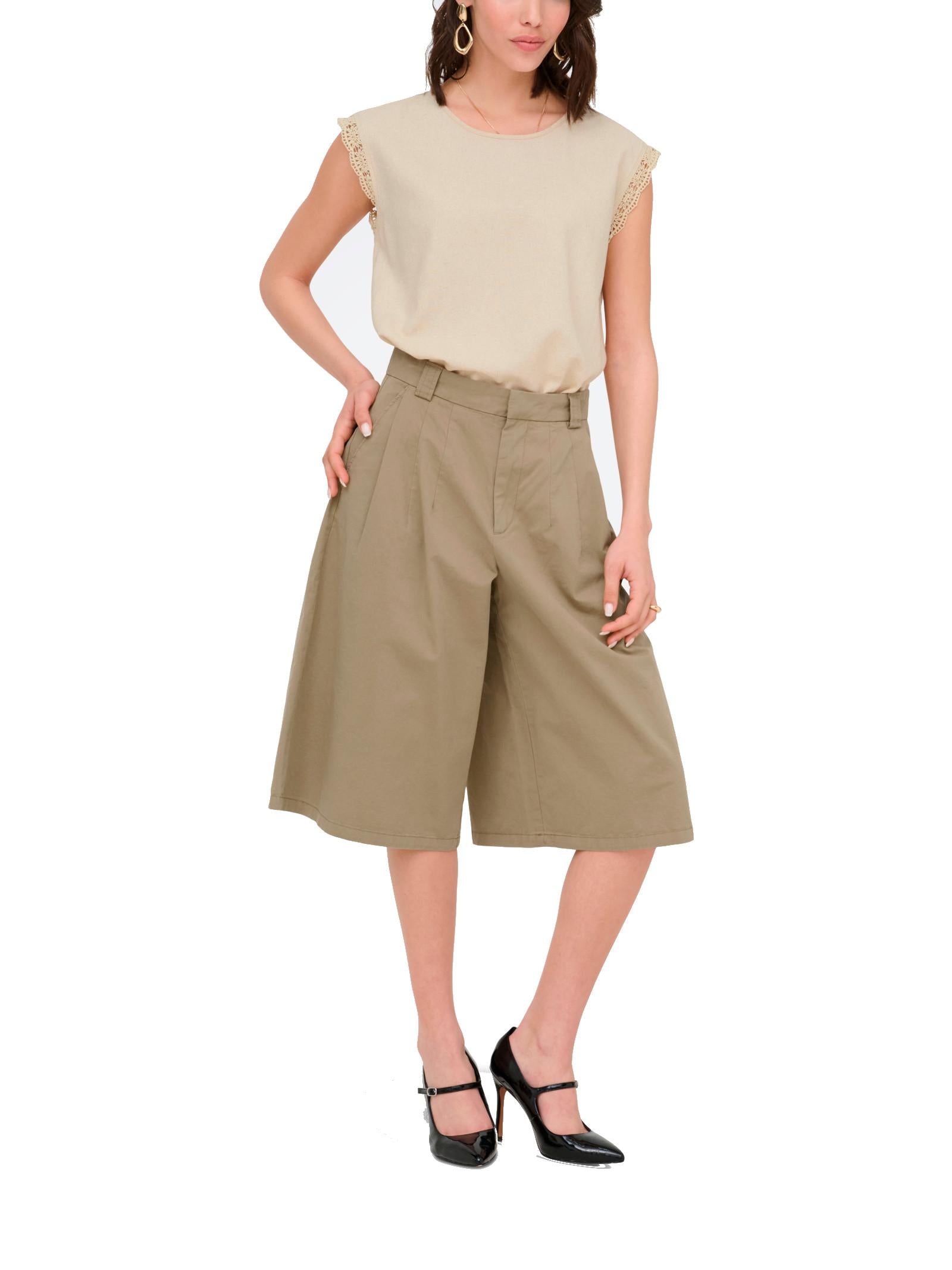 Bermuda JDY Verde Bianca Loose 15369960 /Lead Gray JDY 