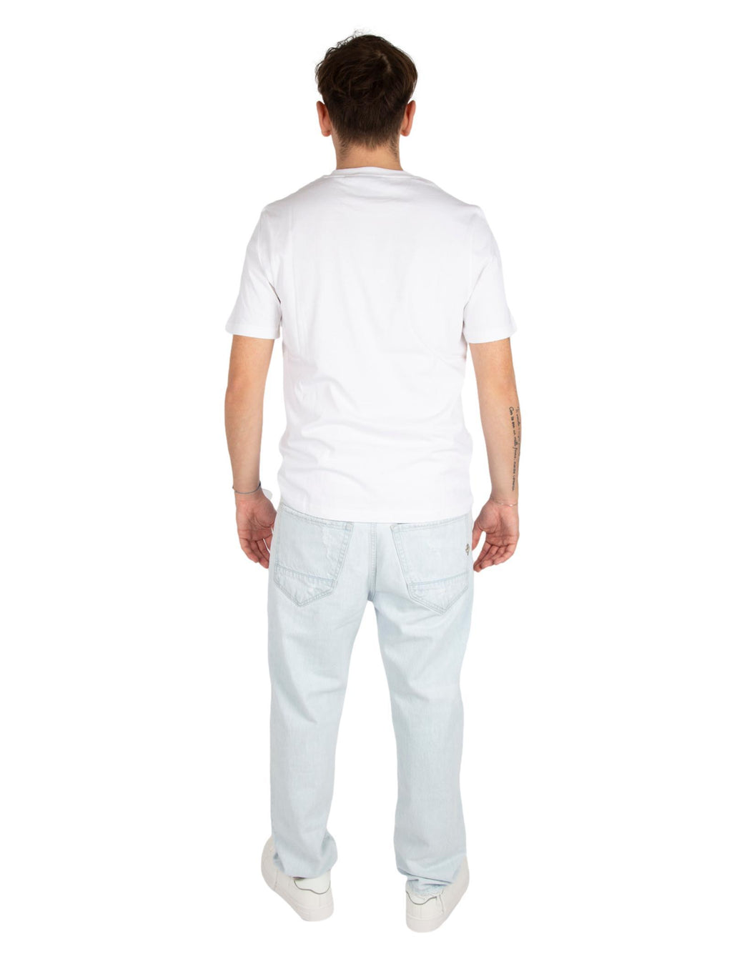 T-shirt Lyle & Scott Bianco Logo TS400VOG WHITE LYLE & SCOTT 