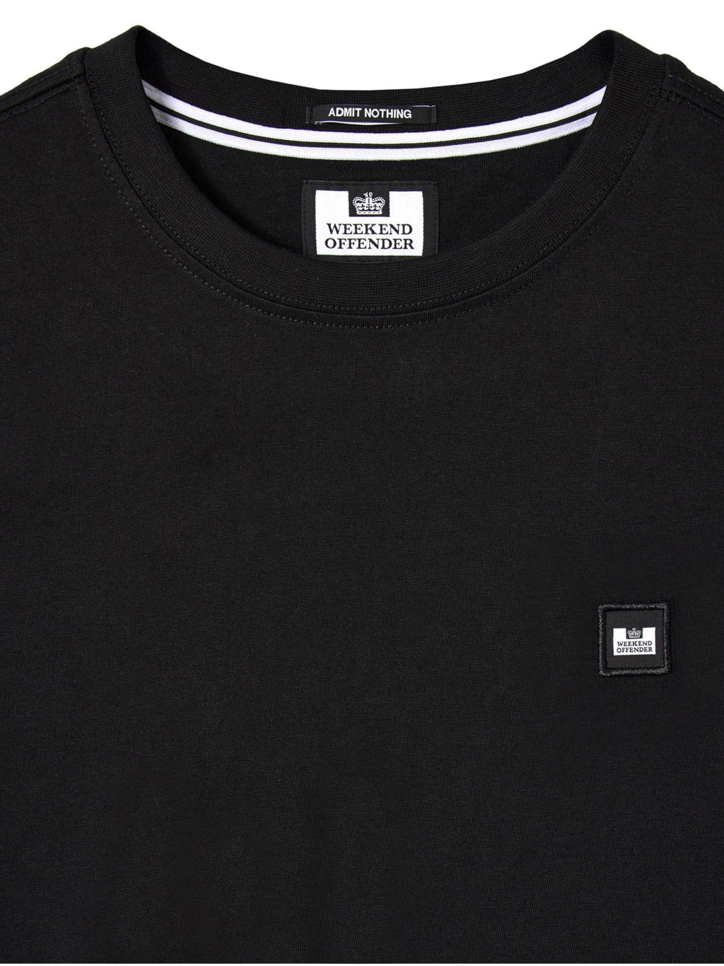 T-shirt Weekend Offender Nero con patch BROOKLANDS NERO WEEKEND OFFENDER 