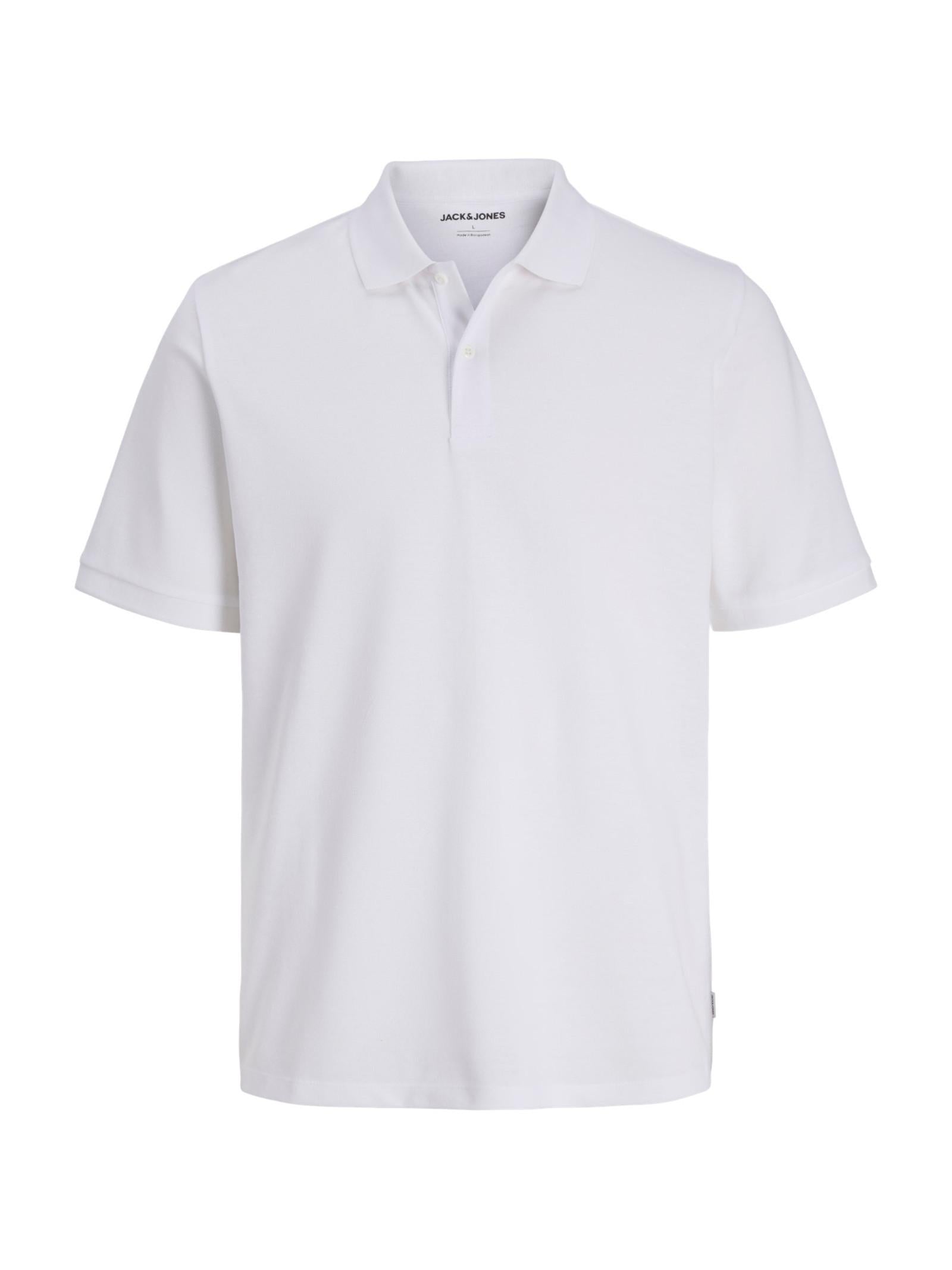 Polo Jack & Jones Bianco Kane 12270150 /Bright White JACK & JONES 