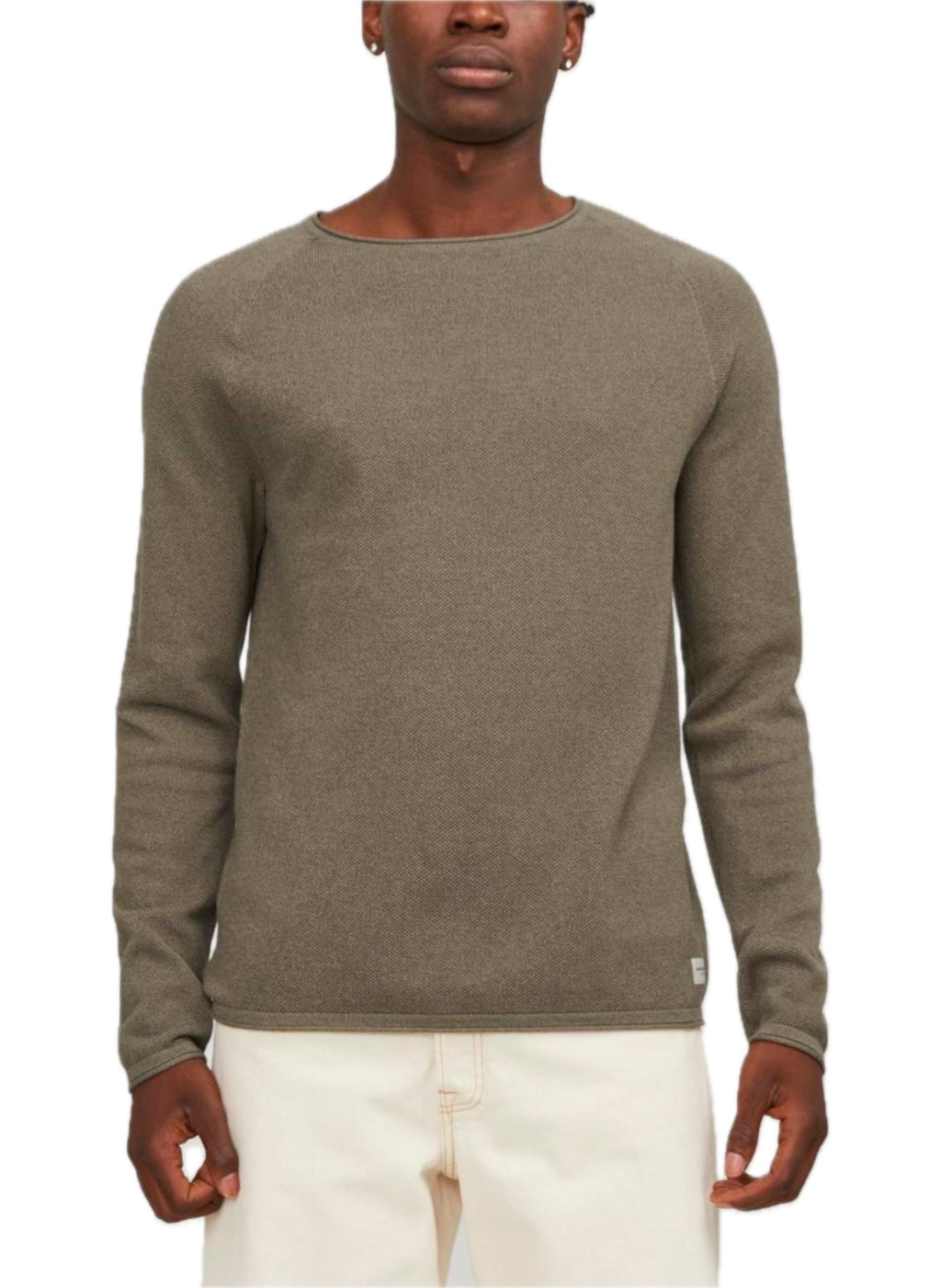 Maglia Jack & Jones Marrone girocollo