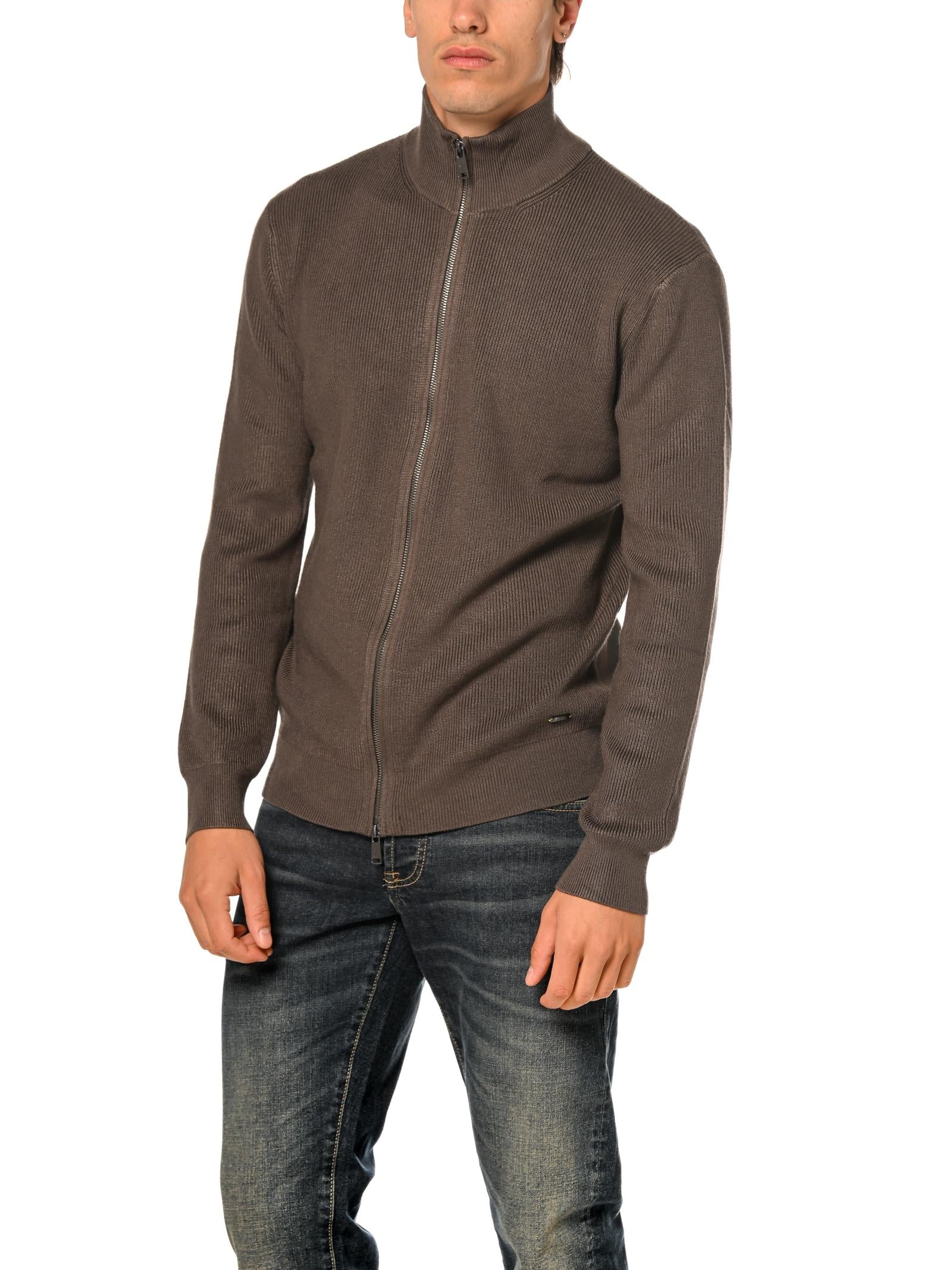 Cardigan Gianni Lupo Verde a coste GL35152GZ VERDE GIANNI LUPO 