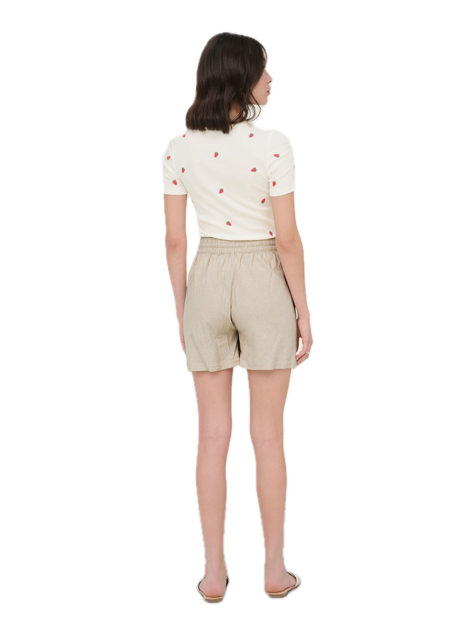 Shorts JDY Beige Say lino 15321518 /Oatmeal JDY 