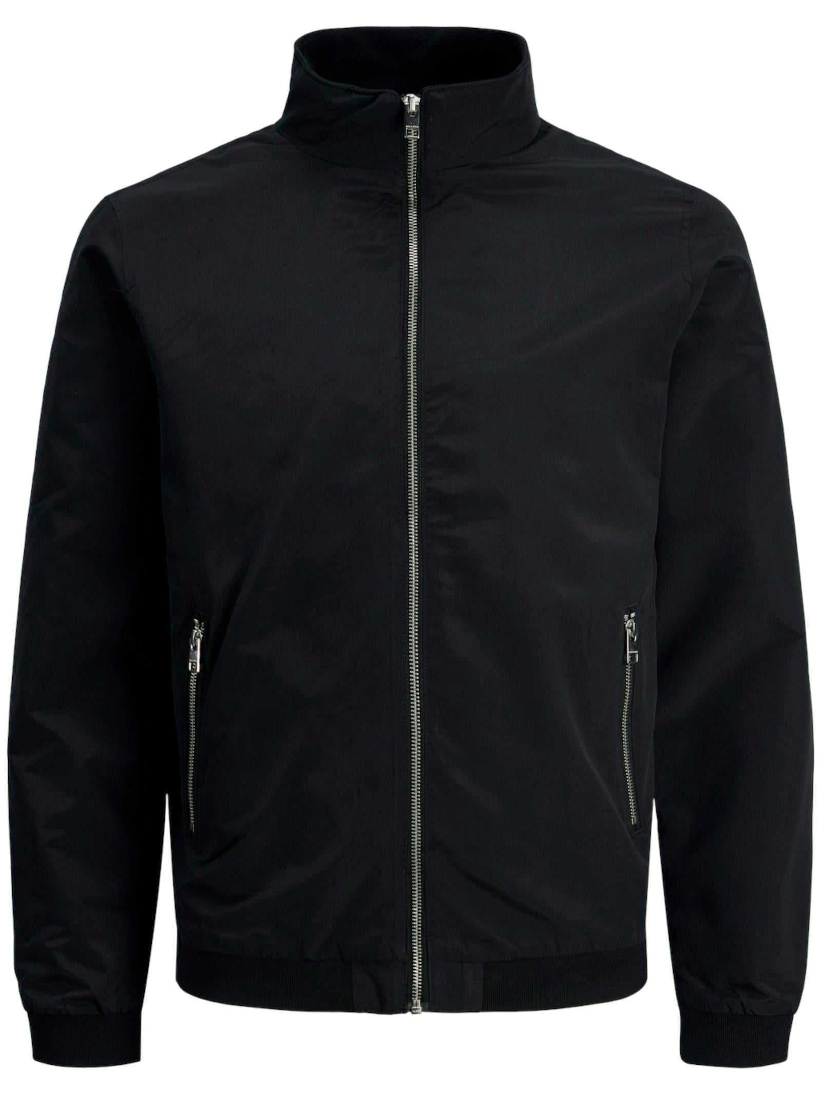 Giubbotto Jack & Jones Erus Nero bomber 12204277 /Black JACK & JONES 