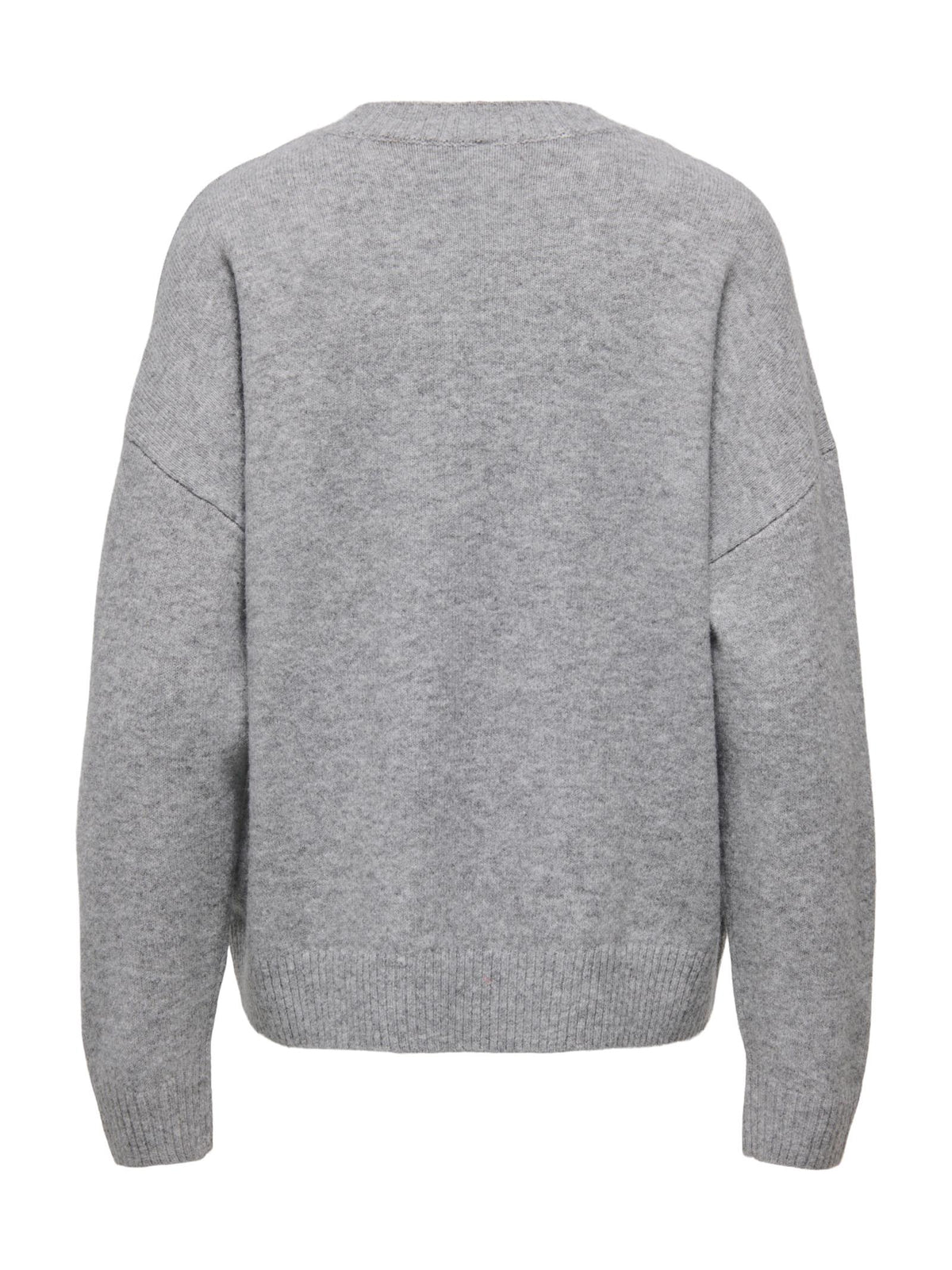 Maglia Only Rene Grigio girocollo 15357502 /Medium Grey Melange ONLY 