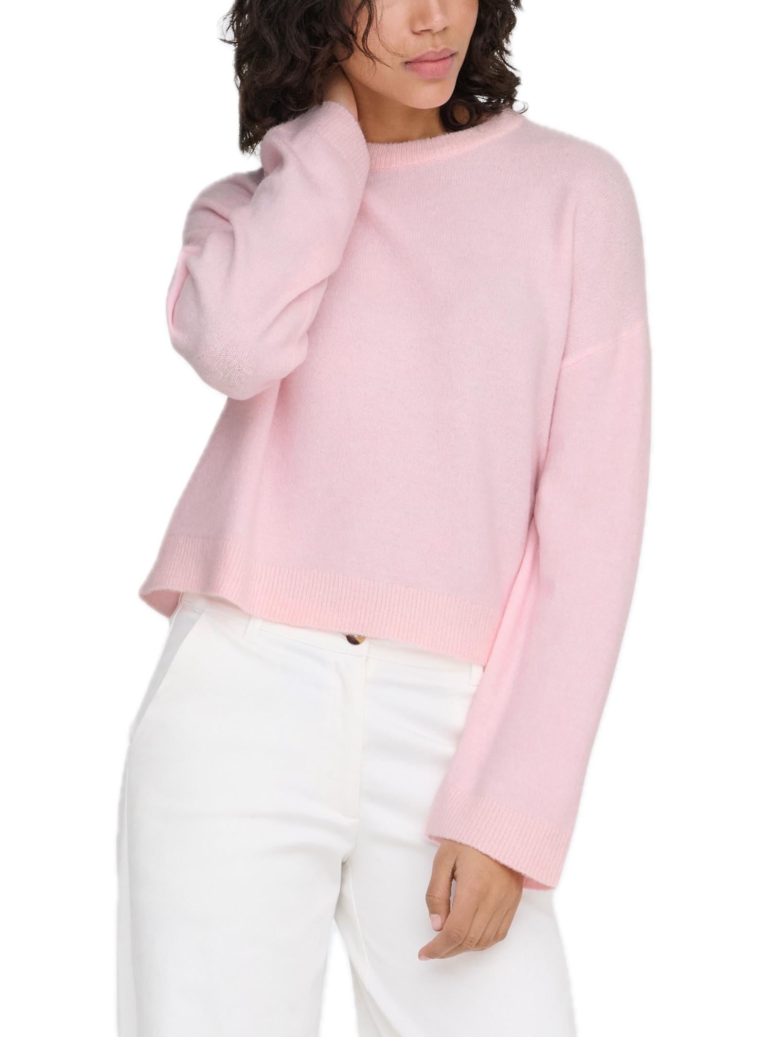 Maglia Only Simoni Rosa basic 15368976 /Potpourri ONLY 