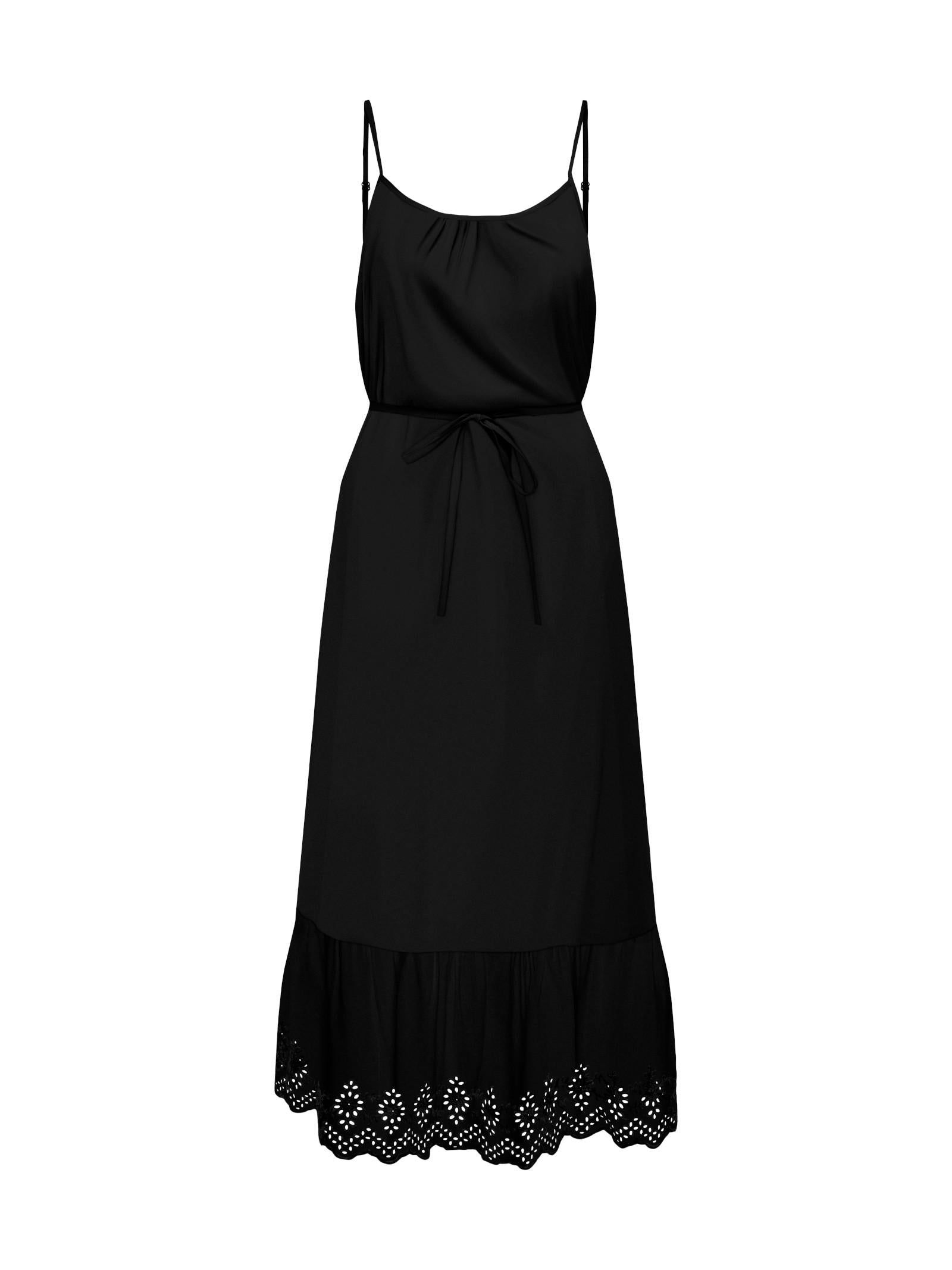 Abito Only Lou Donna Nero lungo smanicato 15313166 /Black ONLY 