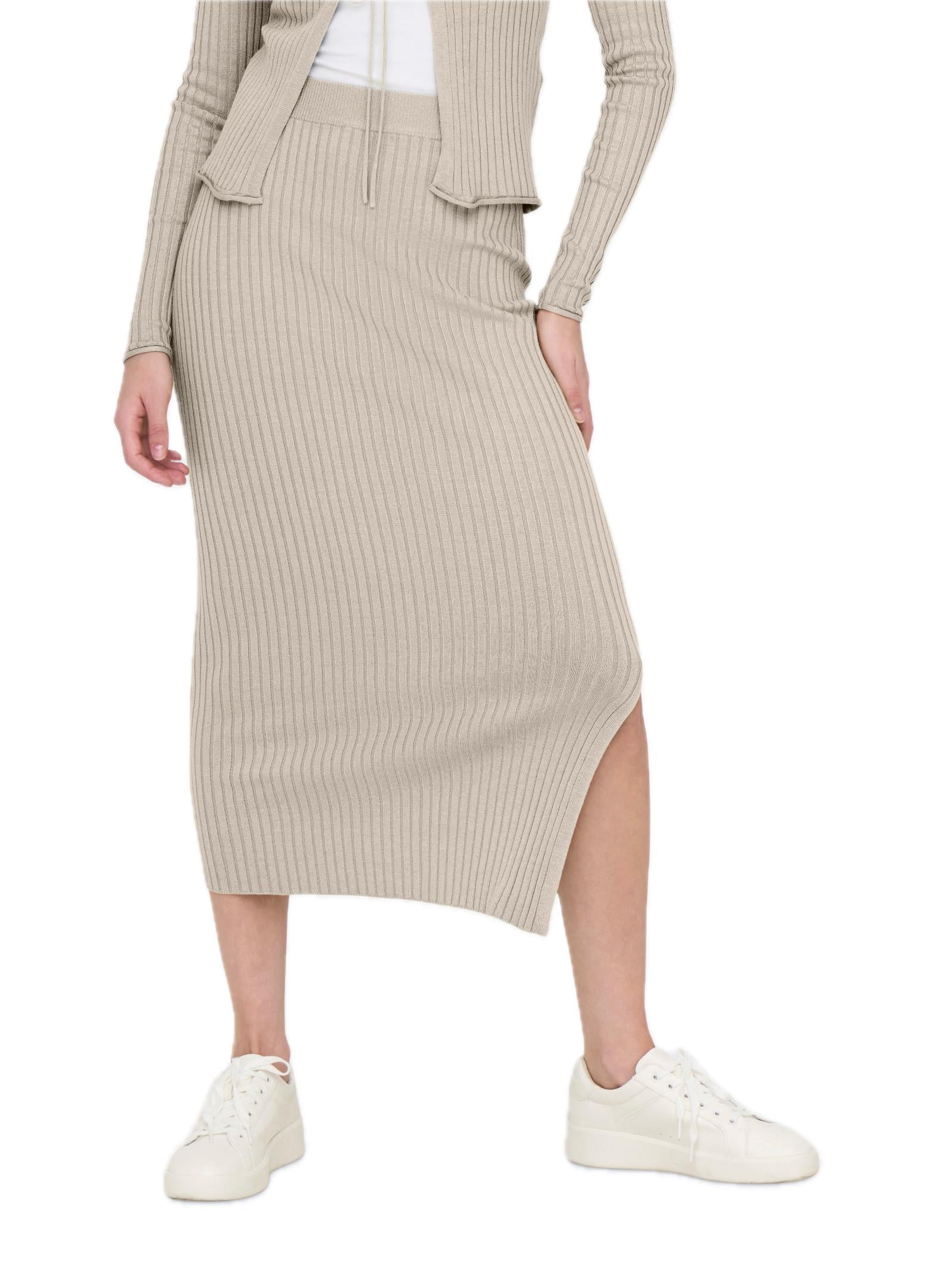 Gonna Only Mila Panna con spacco 15339570 /Birch ONLY 