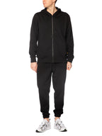 Felpa Superculture Nero zip cappuccio ERIK-I NERO SUPERCULTURE 