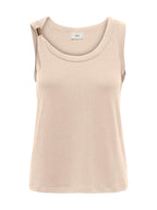 Top JDY Beige Uffa regular 15369973 /Tapioca JDY 