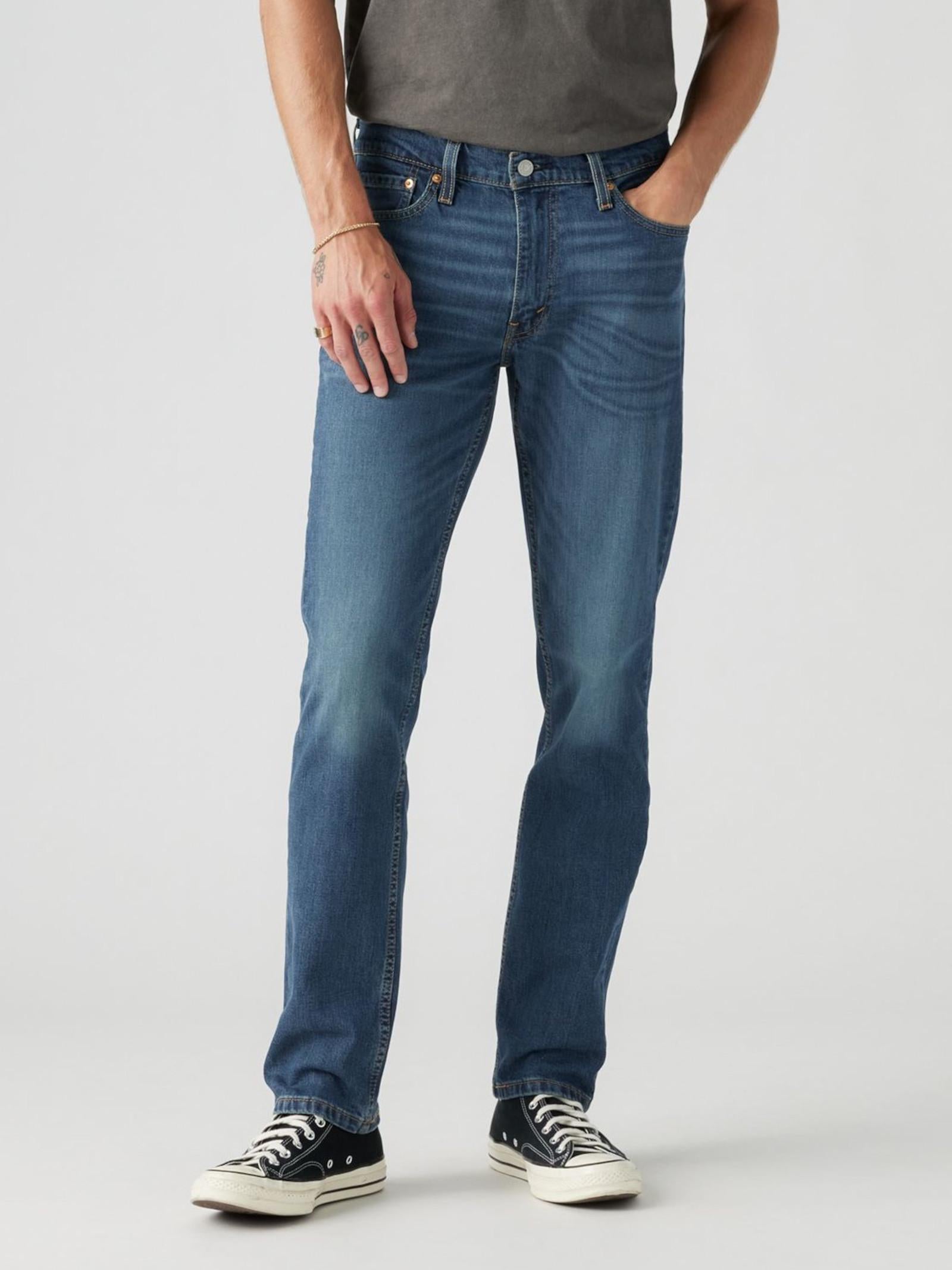 Jeans Levi's® 511 Throttle Medium Blue Denim Slim Fit 045111163 Dark Indigo - Worn In LEVI'S® 