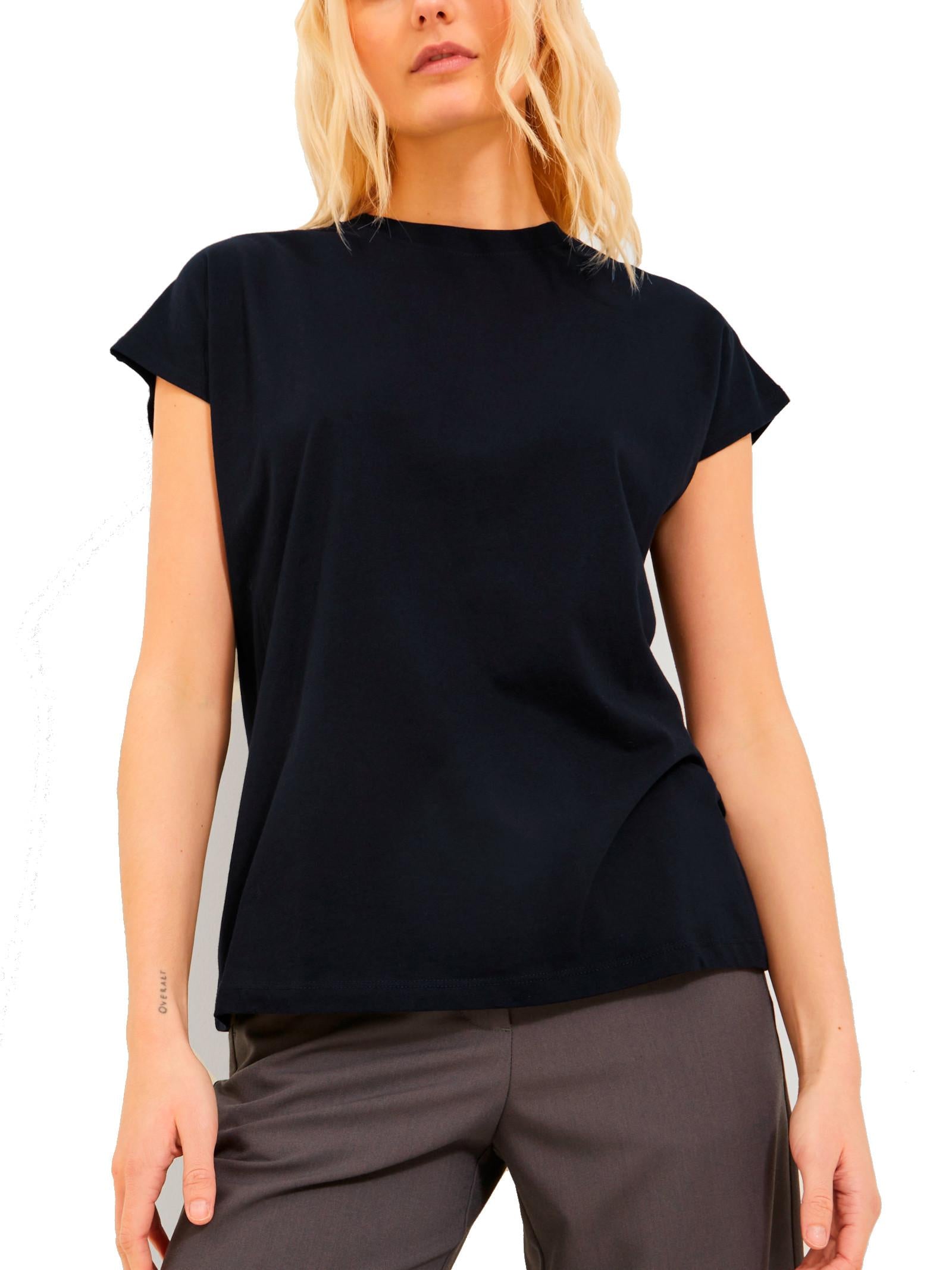 T-Shirt JJXX Astrid Donna Nero manica corta 12200190 /Black JJXX 