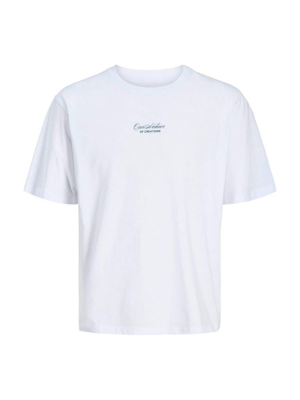 T-shirt Jack & Jones Art Bianco stampa 12288095 /Bright White JACK & JONES 