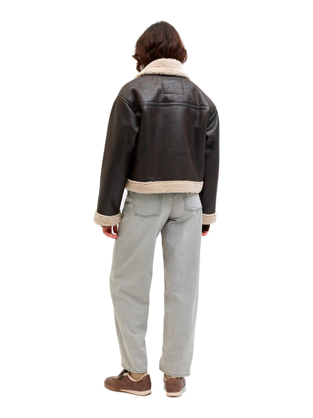 Giubbotto JJXX Vea Marrone montone 12278930 /Bracken JJXX 