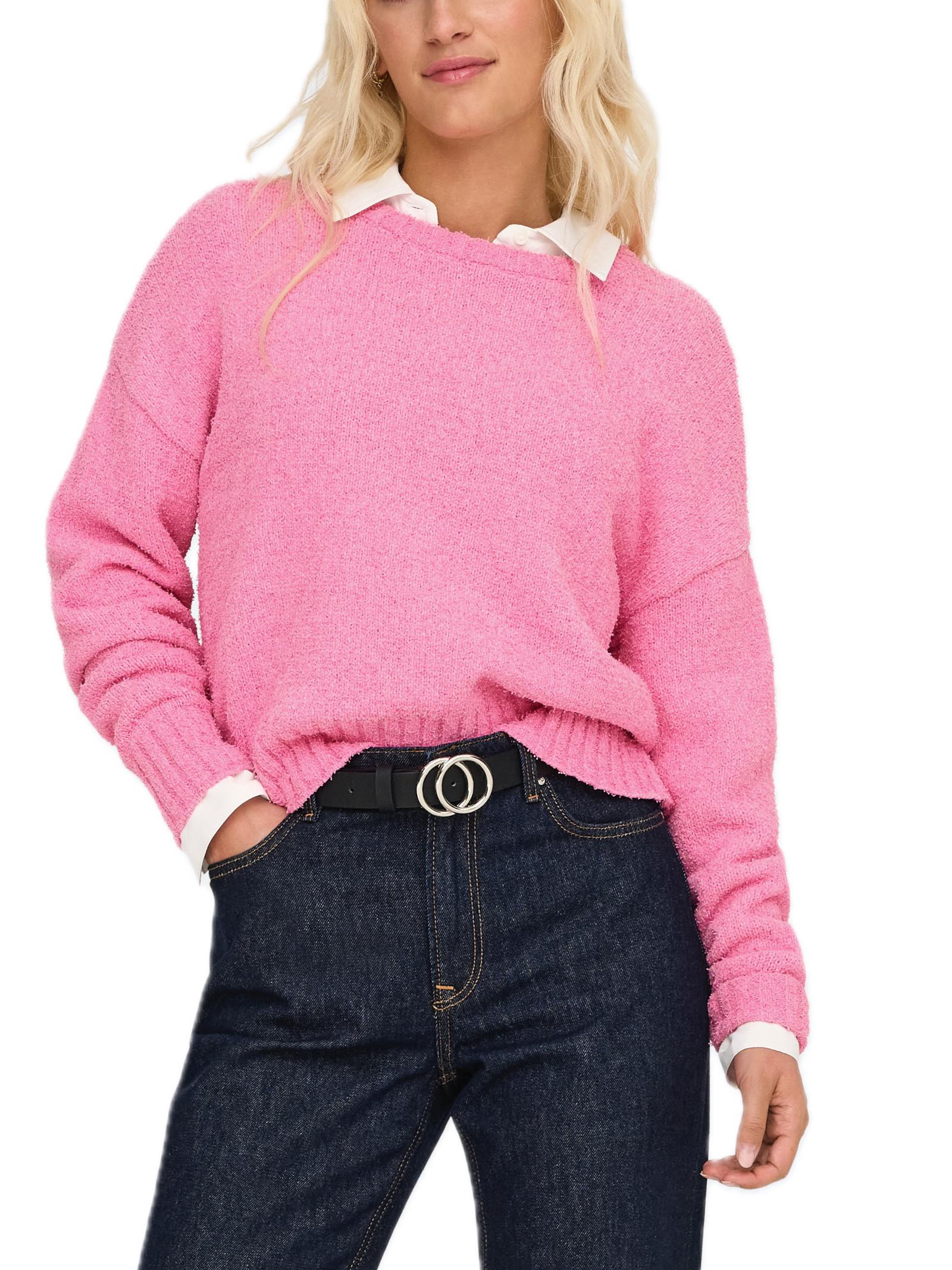 Maglia Only Fuxia Teresa Oversize 15339484 /Fuchsia Pink ONLY 