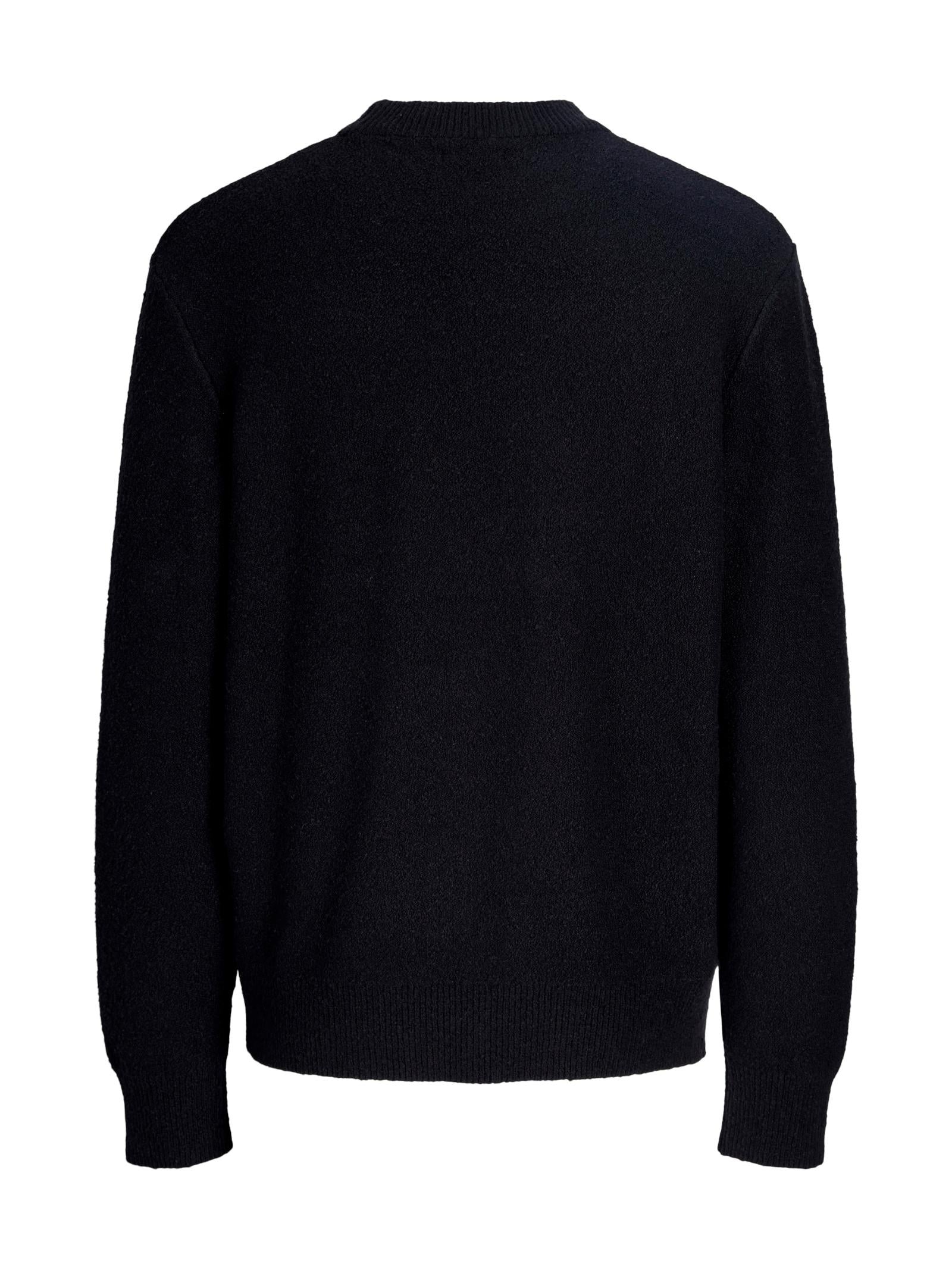 Maglia Jack & Jones Spence Nero girocollo 12279254 /Black JACK & JONES 