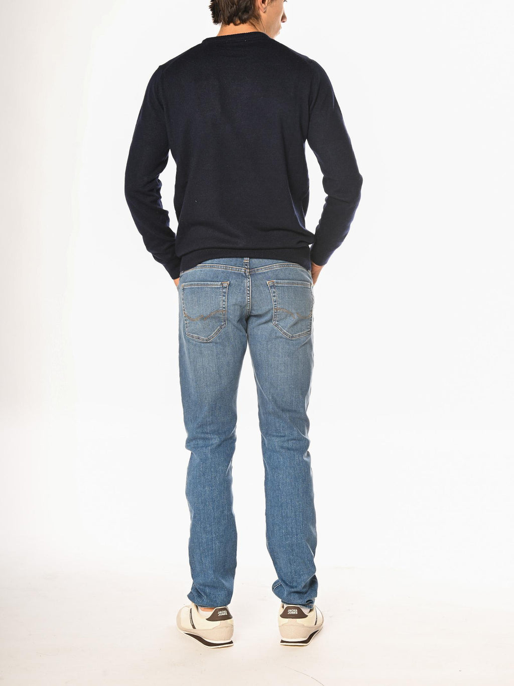 Maglia Seinse Blu misto cashmere MI3162 BLU SEINSE 