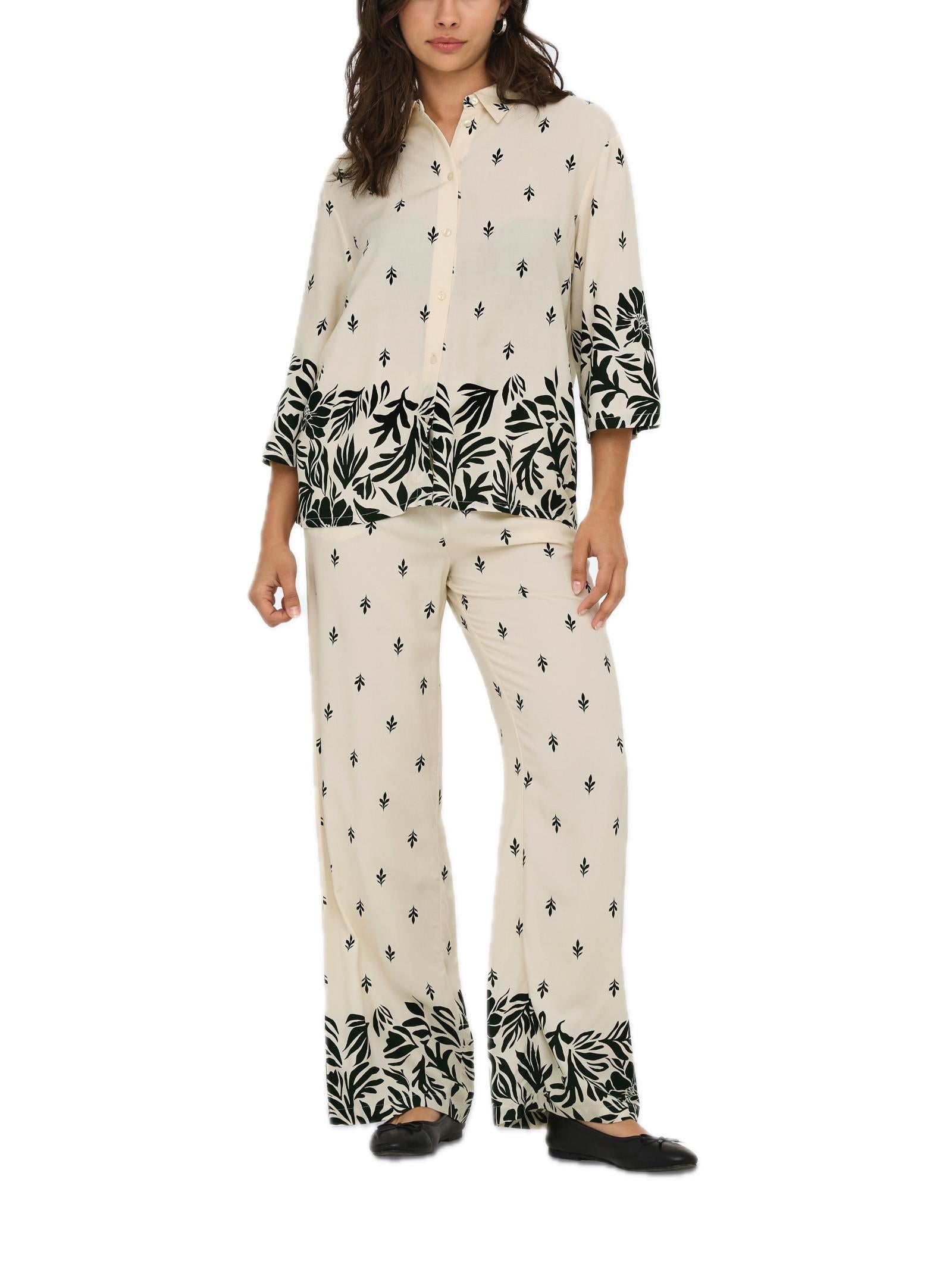 Pantalone Jacqueline De Yong Maggie Sabbia fantasia 15351581 /Sandshell JDY 