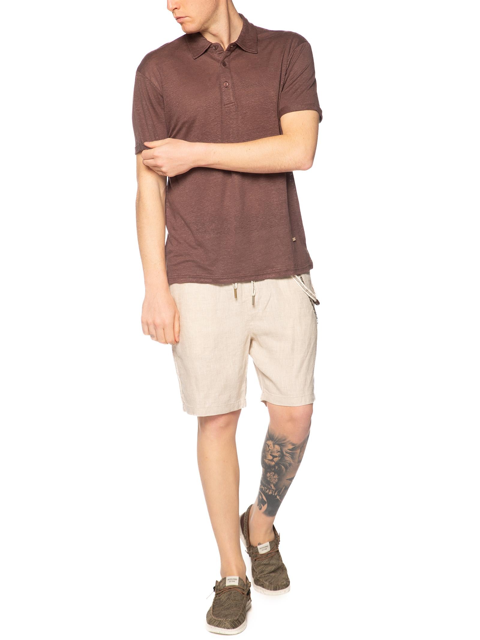 Bermuda Gianni Lupo Beige in lino FJ3269 SAND GIANNI LUPO 