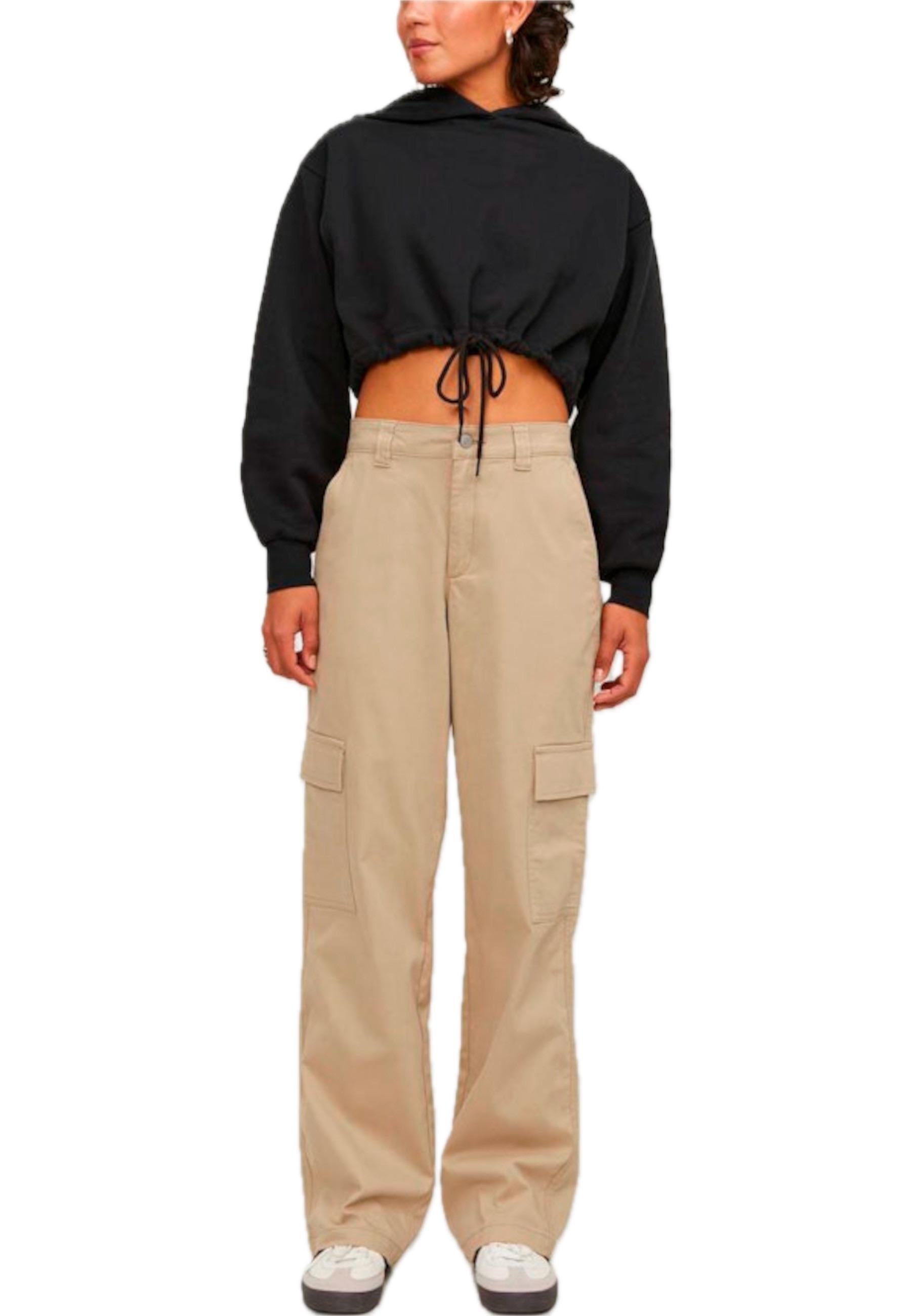 Pantalone JJXX Beige cargo
